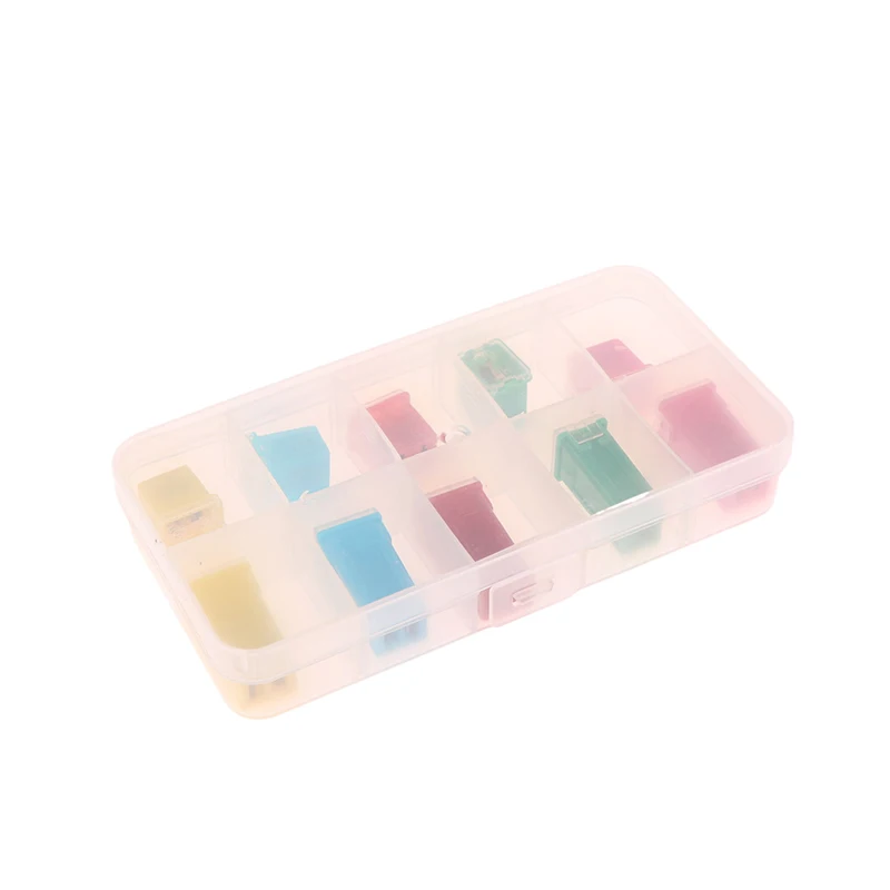 10 шт. автомобильные мини-предохранители в коробке