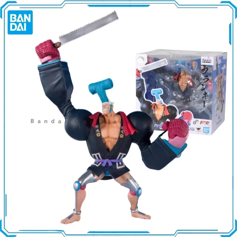 В наличии оригинальные Bandai SHF Franky Wano (19 Cruzeiro фигурки героев анимационные игрушки