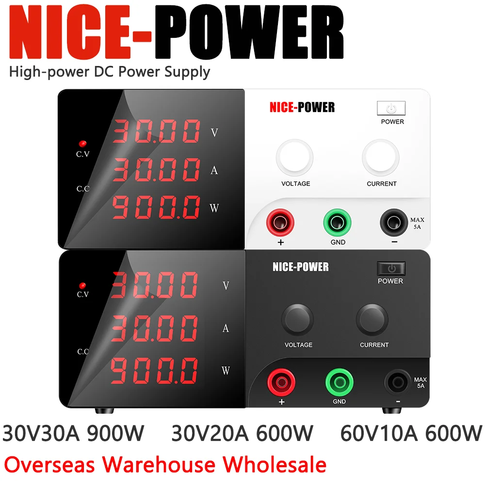 1/5 шт., лабораторный источник питания постоянного тока, 900 Вт/600 Вт 1/5 шт., лабораторный источник питания постоянного тока, 900 Вт/600 Вт