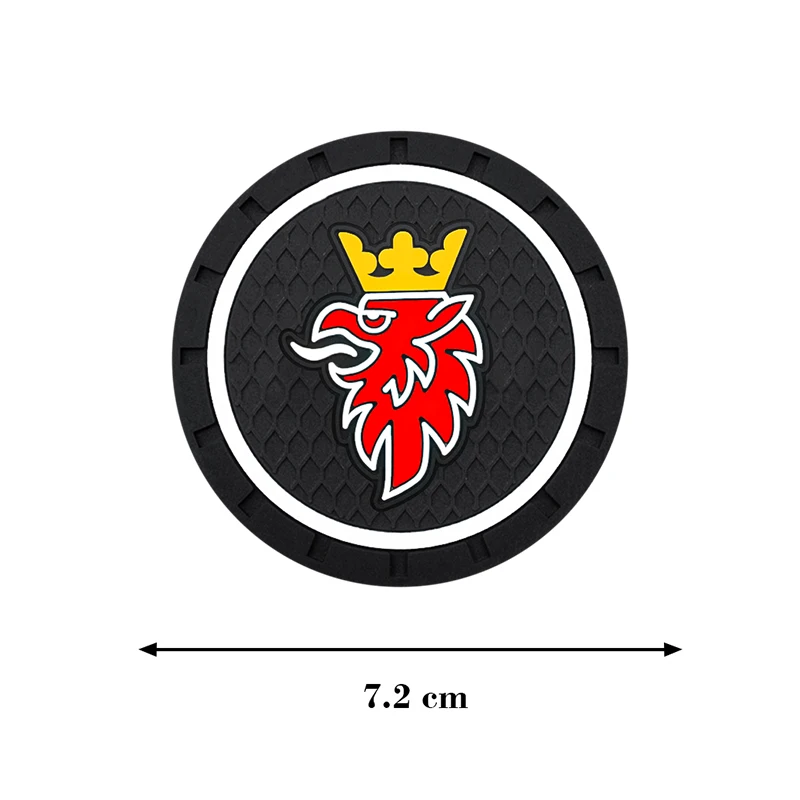 Автомобильный коврик со слотом для чашки воды нескользящий автомобильные