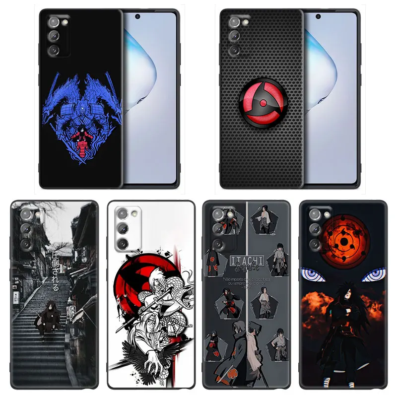 

Naruto For Samsung Galaxy Note 9 10 Lite 20 Ultra Case For Samsung M52 M22 M32 M12 F62 Uchiha Madara Sasuke Itachi Anime Cover