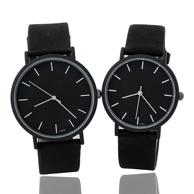 Hot Selling Lovers' Quartz watches 6Pcs/Set Fashion Man and Woman's Waterproof Watches+Card Bag+Glasses+Bracelet for Friend Gift