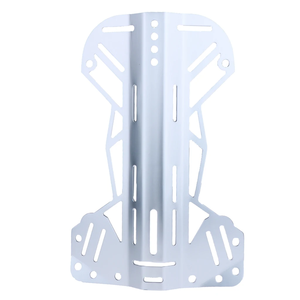 

Scuba Diving Hourglass Shaped Aluminum Backplate Snorkeling Part