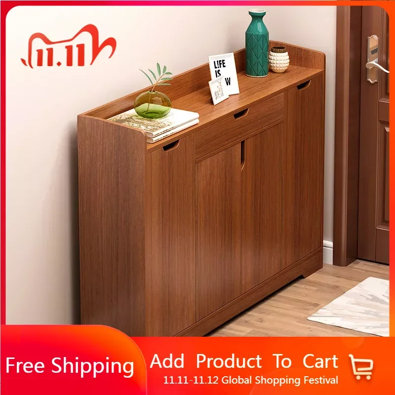 

Entrance Saving Shoe Cabinets Computer Desk Shoe Cabinets Organizer for Wardrobe Shelves Mueble De Entrada Furniture Hall DX50GZ