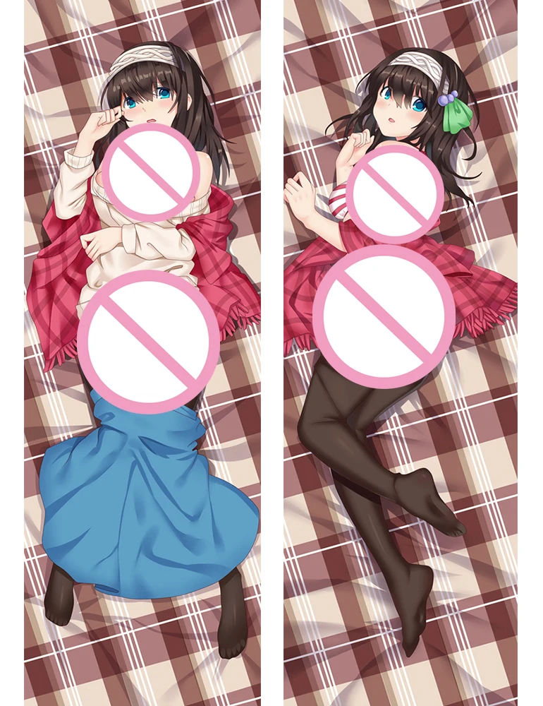 

The Idolm@ster Cinderella Girls Characters Sagisawa Fumika Pillow Cover Body Pillowcase Dakimakura Otaku Bedding Pillow Hugging