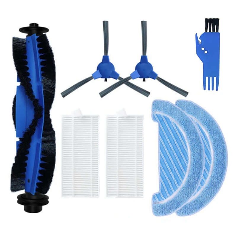 

Основная щетка, чистящая щетка, фильтр экрана, краевая щетка, тряпка, запасные части для Cecotec Conga серии 1090, расходные материалы для пылесоса