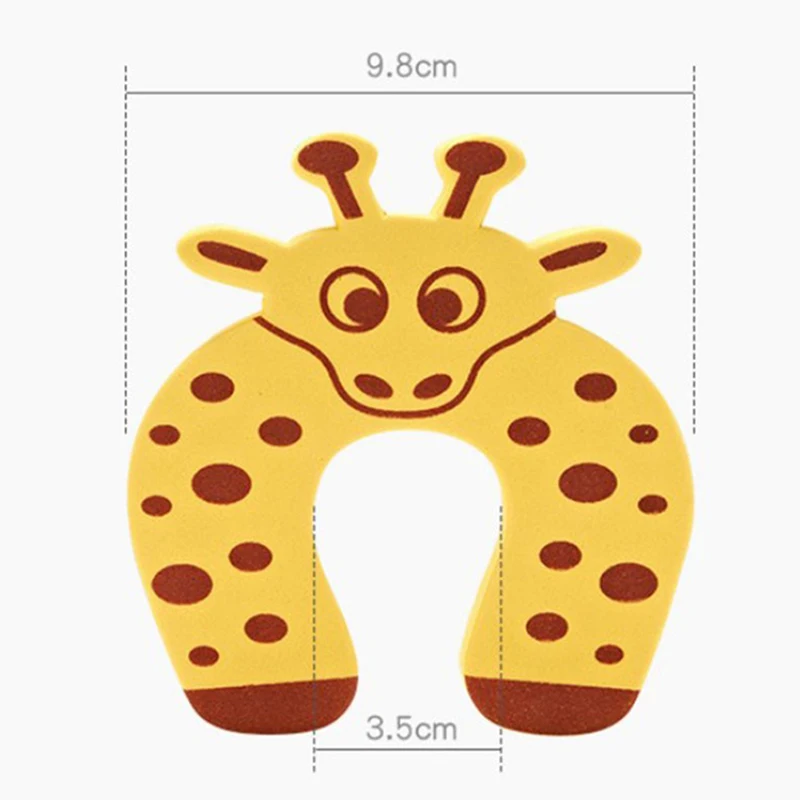 5 шт. безопасные для пальцев мягкие пенопластовые дверные замки защиты детей EVA