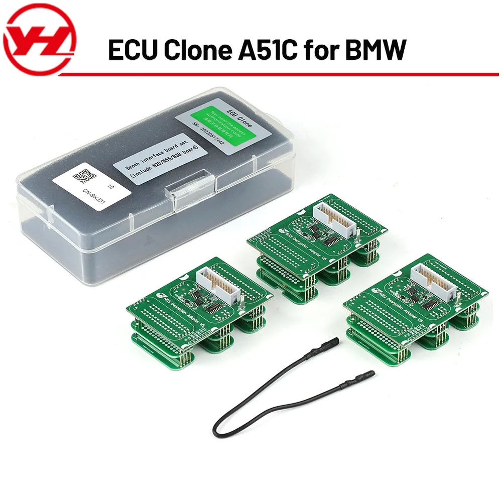 Мини ACDP Yanhua для программирования модуля BMW, клон ЭБУ A51C, поддержка для BMW N13/N20/N63/S63/N55/B38 DME, чтение записи и клон