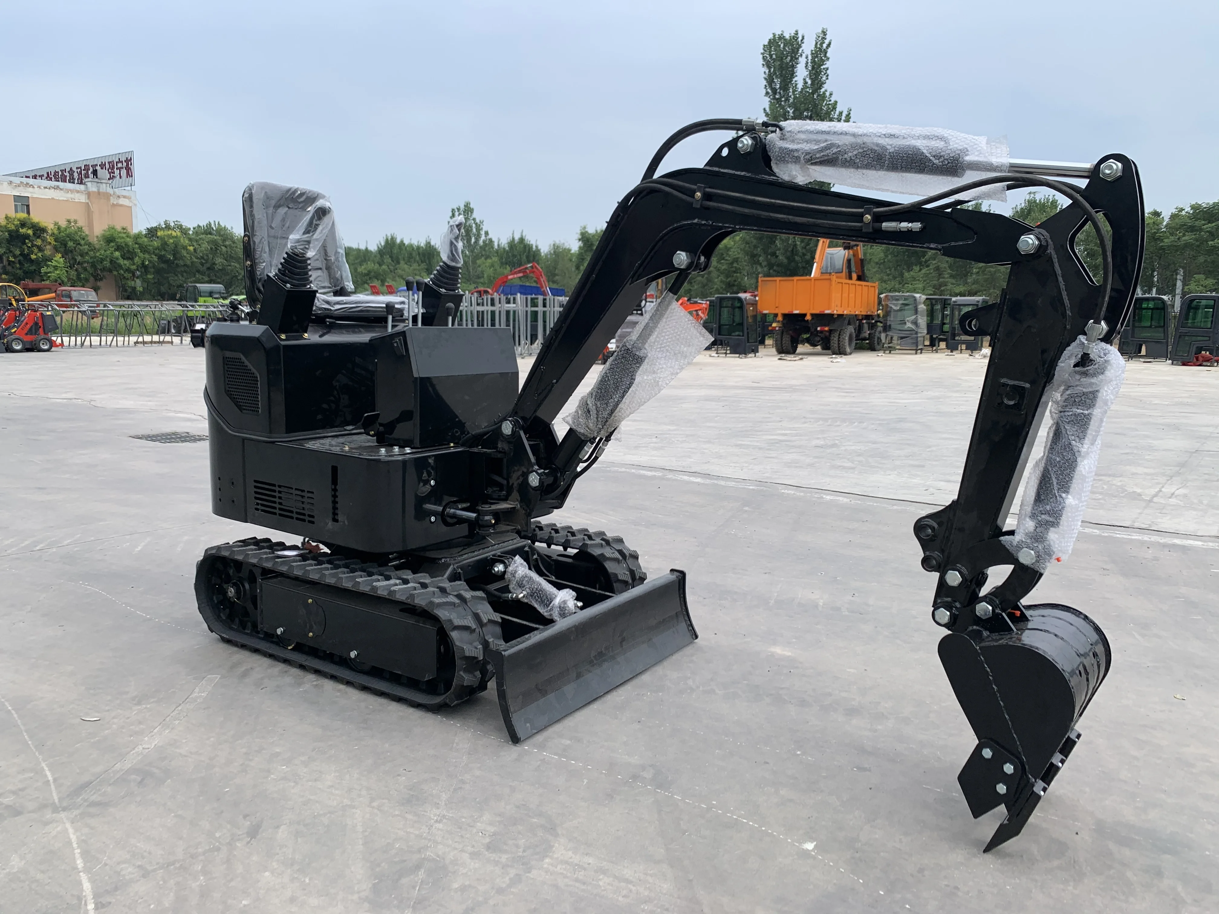 Гусеничные экскаваторы для сельскохозяйственных ферментов машины траншены