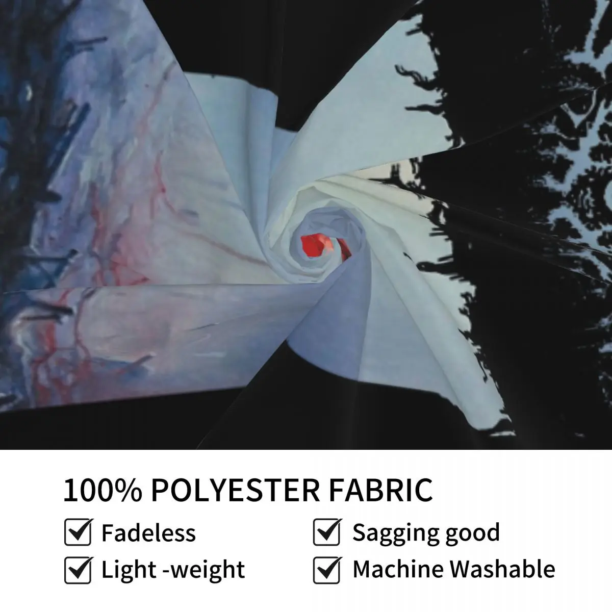 Музыкальный гобелен Lorna Shore Deathcore полиэстер настенная подвесная американская