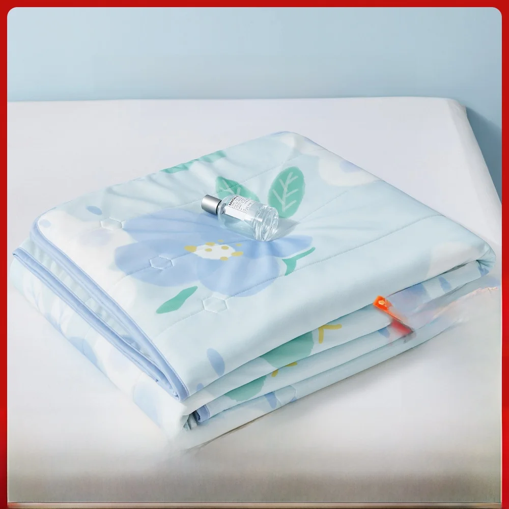 Boyang летнее прохладное силиконовое одеяло тонкое ледяной шелк