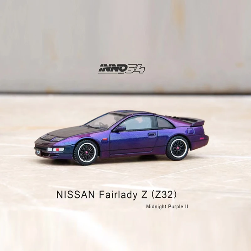 INNO 1:64 модель автомобиля FAIRLADY Z (Z32) литой под давлением темно-фиолетовый II Hon
