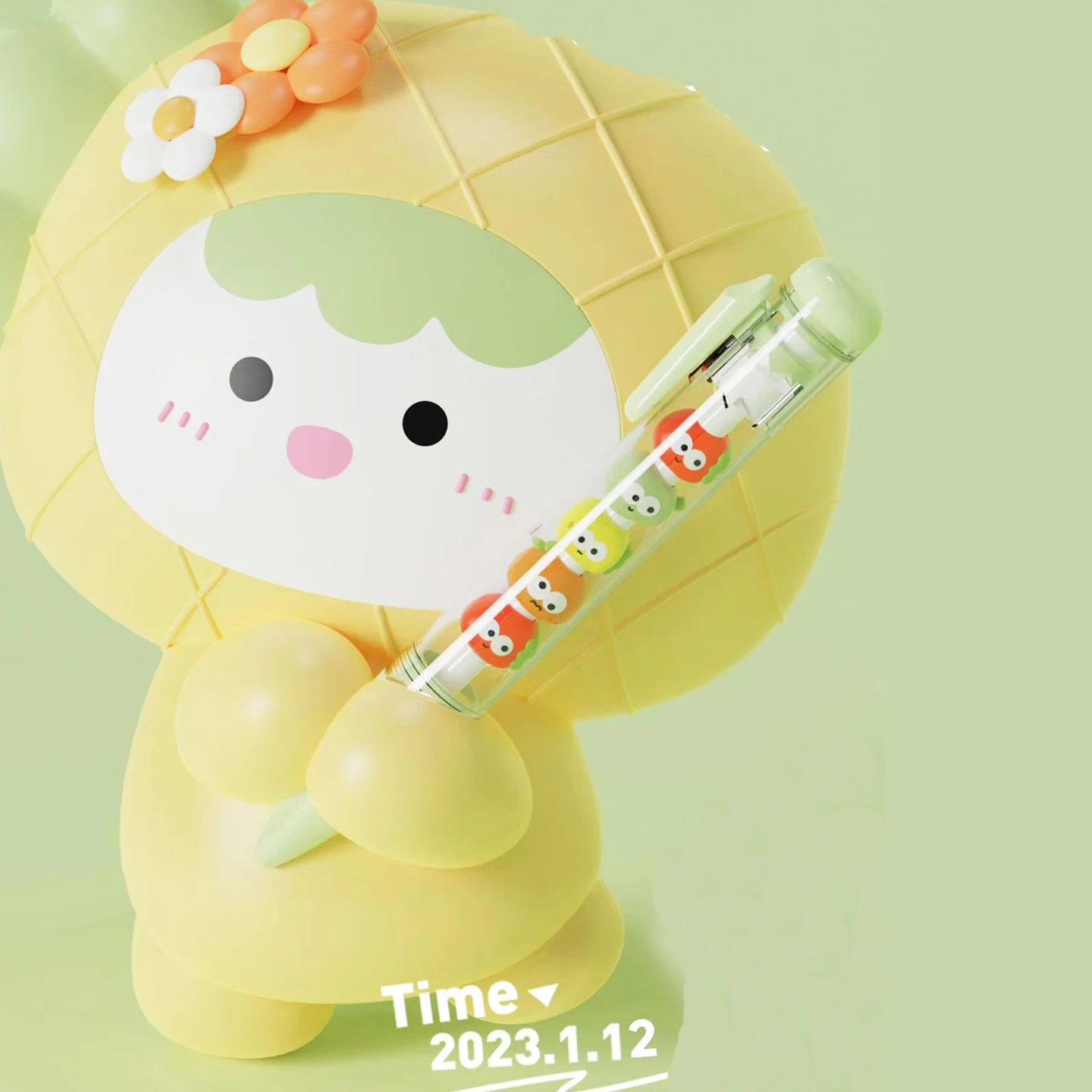 

UMEI Kawaii мультяшный кот гелевая ручка