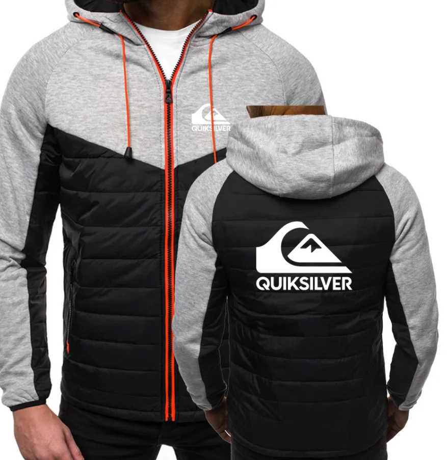 

Новинка 2022, мужские толстовки для Quiksilver Tools, весенне-осенняя куртка, Повседневная Толстовка, толстовка с длинным рукавом и молнией