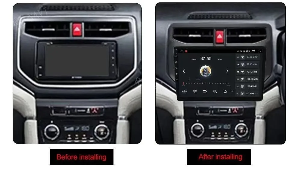 Android 14 Wi-Fi + 4G Carplay Автомобильный радиоприемник для Toyota Rush Daihatsu Terios 2017 2018 2019 2020