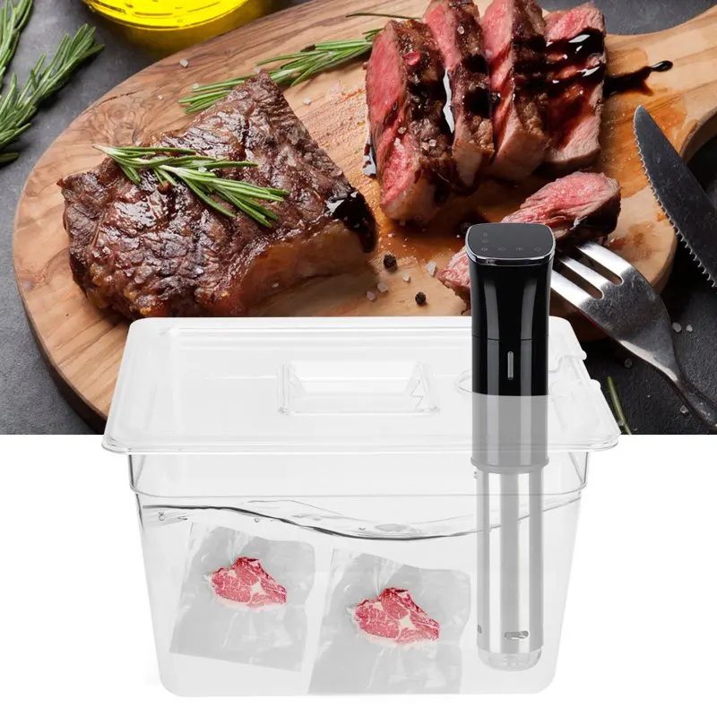 

Wear Resistant Sous Vide Container, Sous Vide Container With Lid, Durable Cooking For Home
