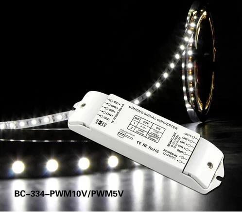 Преобразователь сигнала затемнения для светодиодной ленты 4 канала BC-334-PWM5V в -