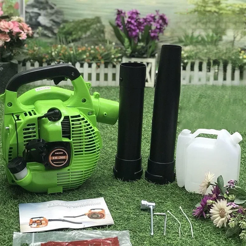 Портативный бензиновый воздуходувка садовый очиститель листьев пылесос