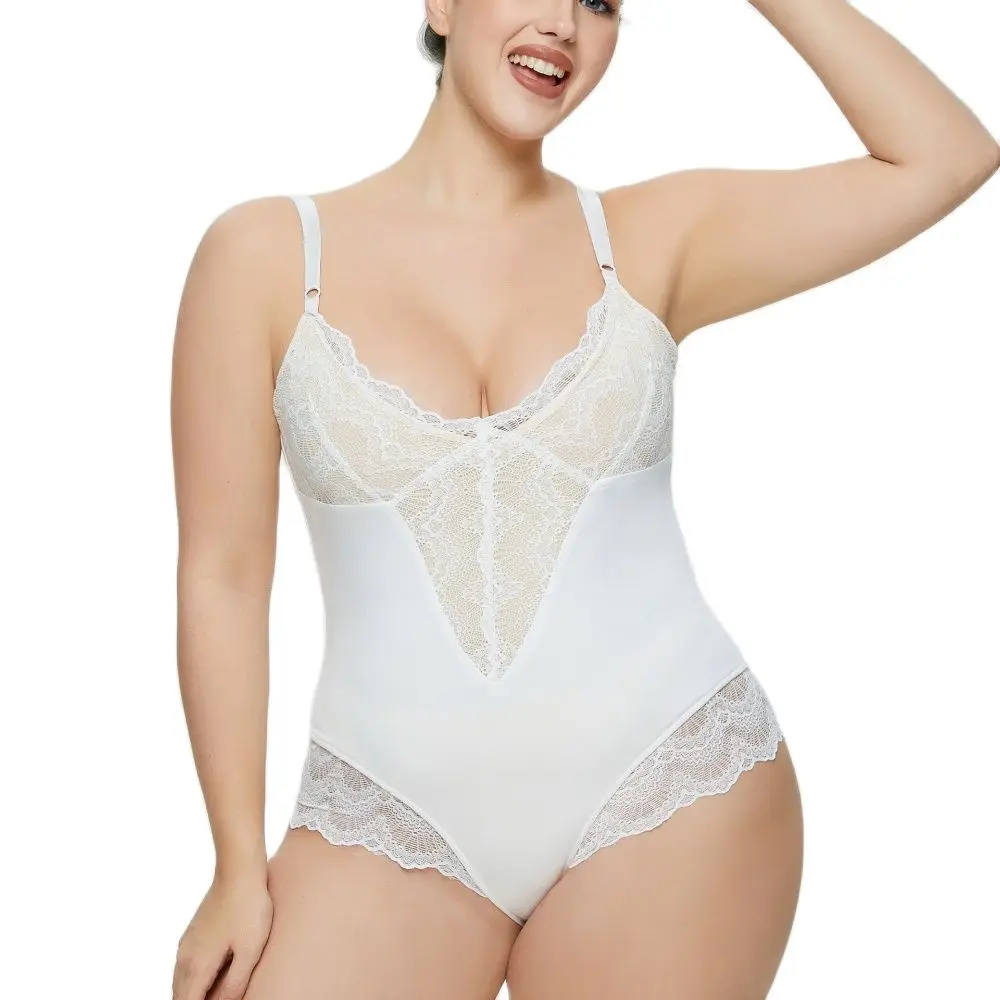 Bodysuit Shapewear Women Lace Sexy Corset Slimming Body Shaper Waist Trainer Fajas Colombian Reducing Shapers Female Underwear