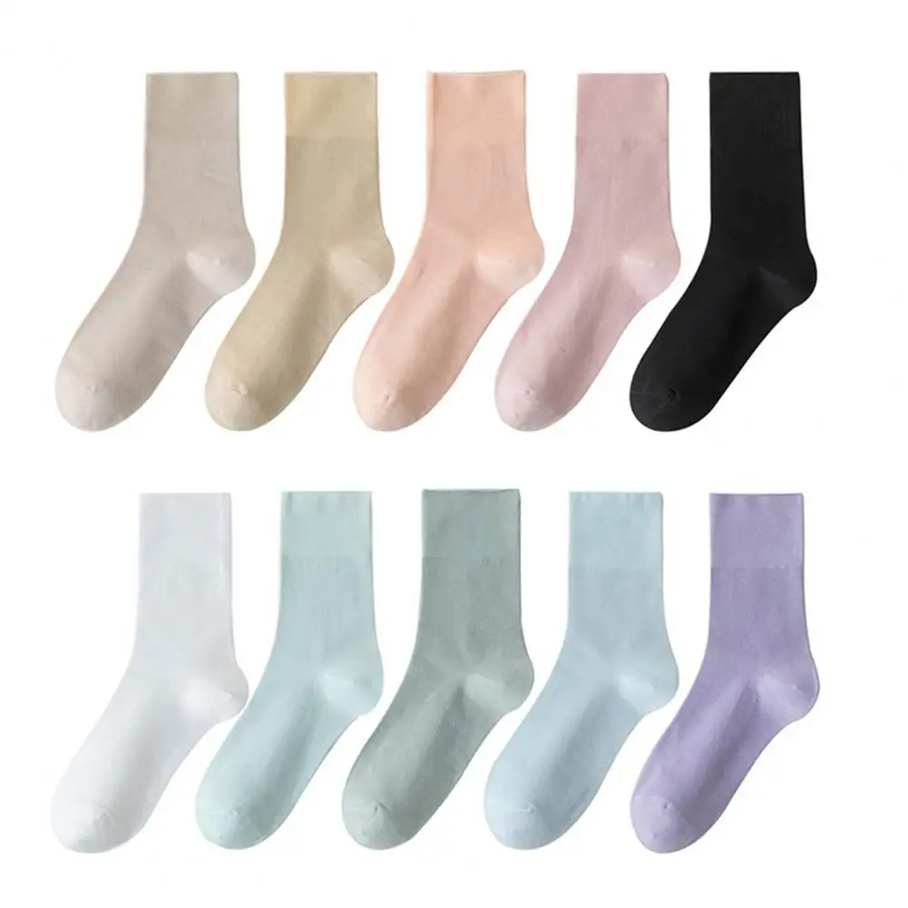 

1 Pair Stockings Stylish Anti-deformed Anti Skid Non-slip Cotton Women Stockings for Home Women Stockings Summer Stockings