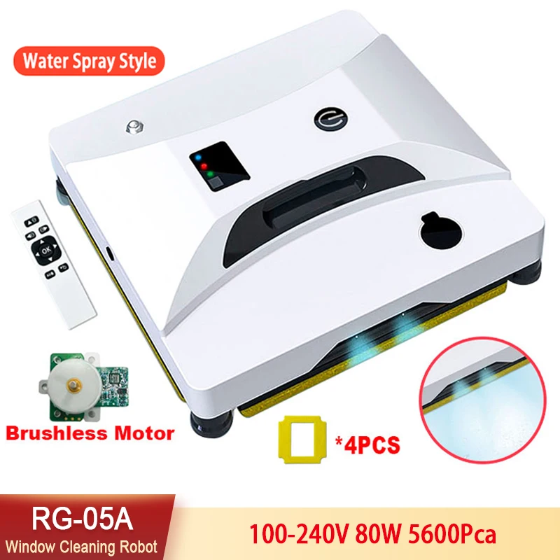 Intelligent Square Window Cleaning Robot Electric Machine Magnetic Glass Cleaner |