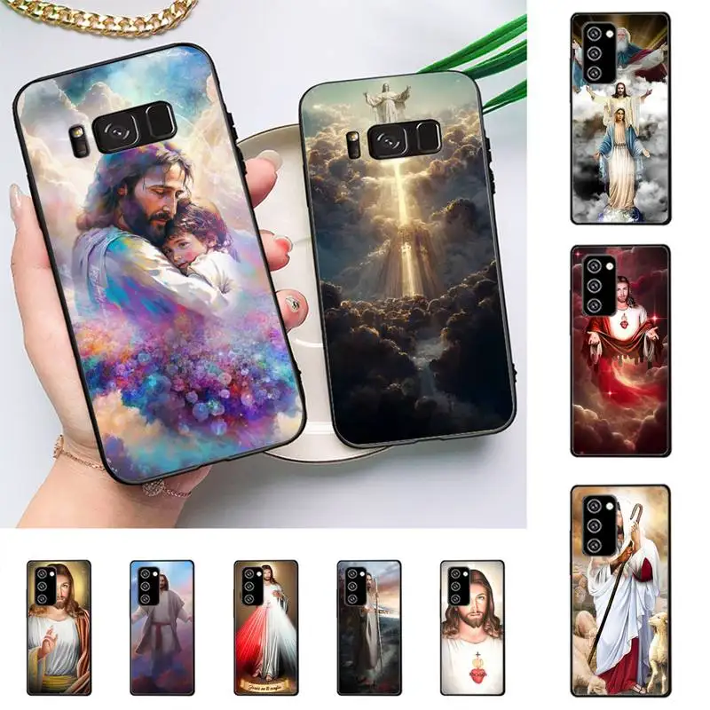 

Jesus Christ God bless you Phone Case For Samsung Galaxy J4 plus J6 J5 J72016 J7prime cover for J7Core J6plus