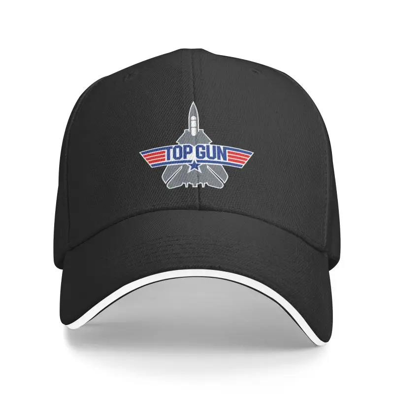 

New Custom Fighter Jets Top Gun Baseball Cap Sun Protection Women Men's Adjustable Maverick Film Dad Hat Autumn 1