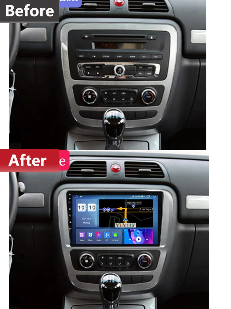 9-дюймовый автомобильный радиоприемник Carplay 4G 2 Din Android 13 для JAC T6 T8 2015 2016 2017 2018