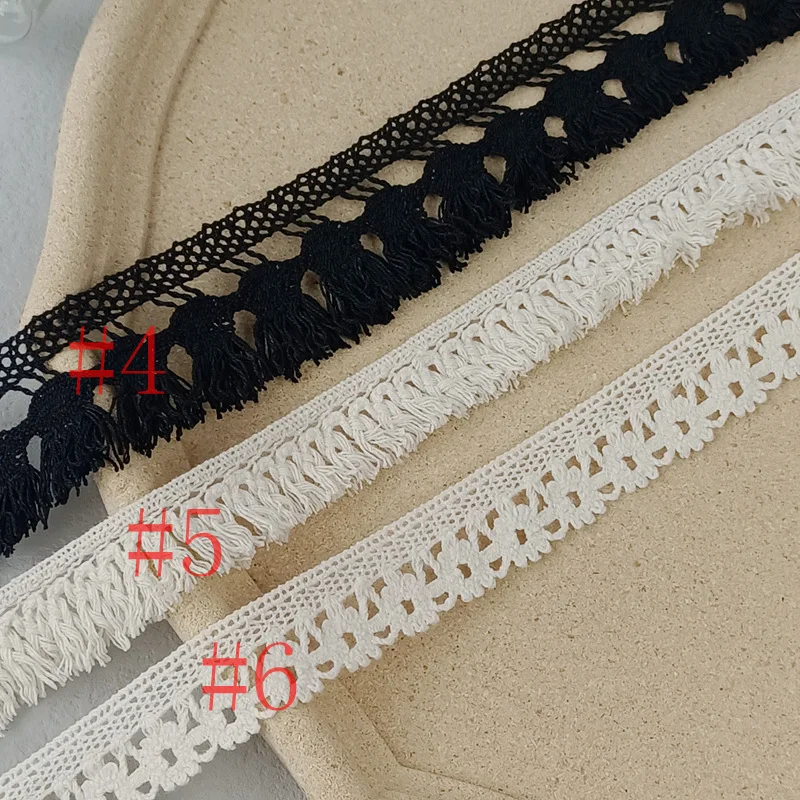 Бахрома для штор занавески дивана хлопковое кружево женское черное шитье