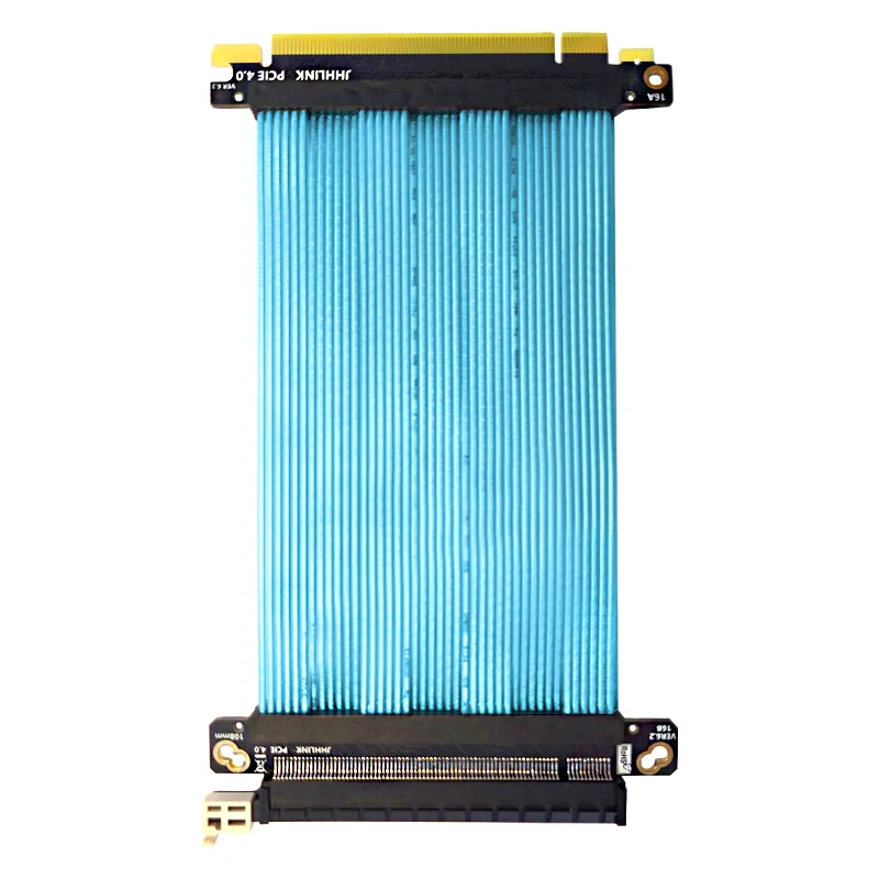 

Профессиональная версия PCIE4.0X16, удлинитель для видеокарты, полноконтактный посеребренный высокоскоростной экран для сервера, компьютера