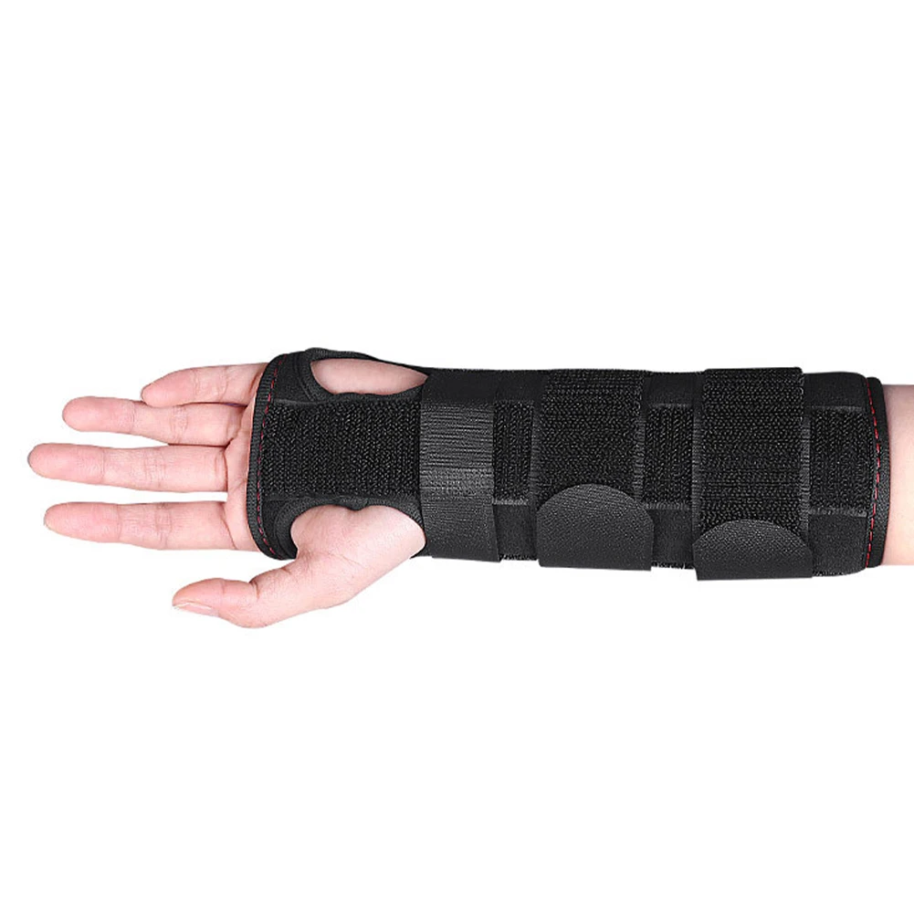 

Support Carpal Tunnel Black Soft Tendinitis Sprains Pain Relief With Splint Stabilizer Wrist Brace Adjustable Strap Protective