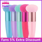 Спонж для пудры Женский, с гладкой ручкой