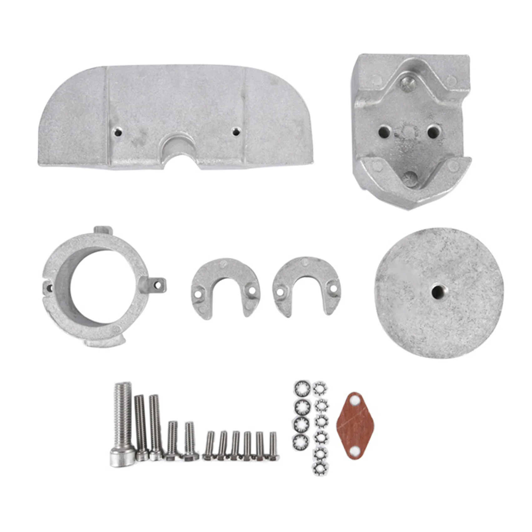 Outboard Engine Anode Aluminum Alloy Kit for Mercury Alpha One Gen 888756Q03 888756Q01 Outboard Engine Protection Anode