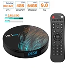 ТВ-приставка HK1MAX для Android 9,0, четырехъядерная, 2,4 ГГц5G Wifi BT 4,0 DDR3 4K HDR, медиаплеер VS X96 HK1 MAX MINI, ТВ-приставка