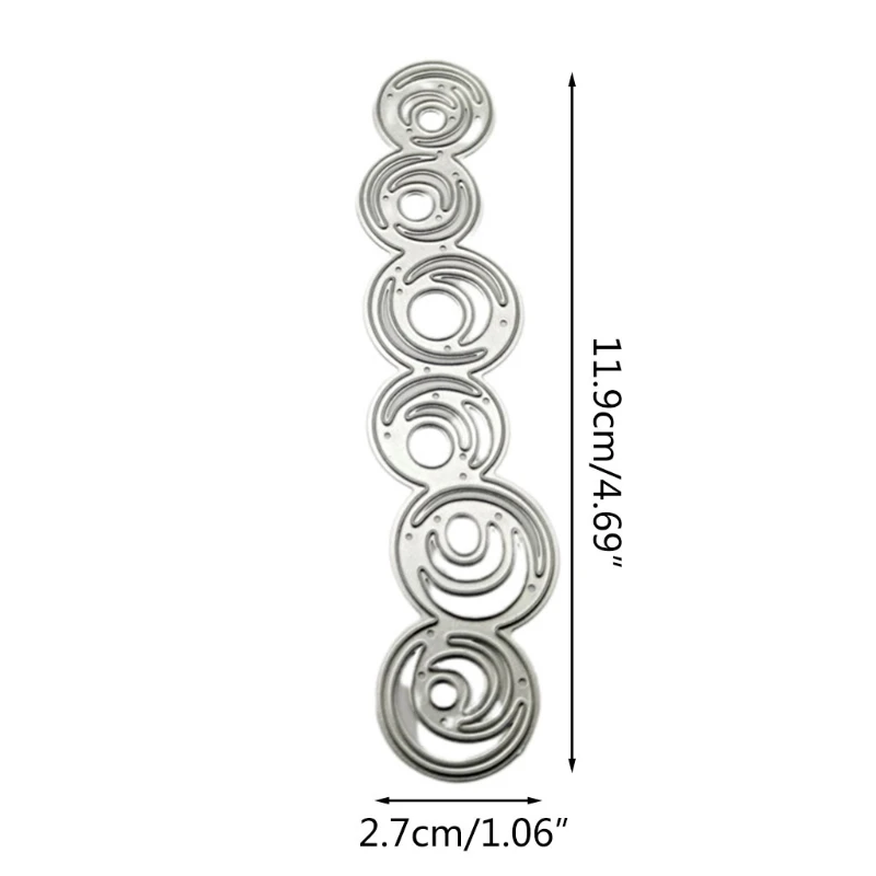 Круглая рамка металлические штампы ремесленные высечки трафарет сделай сам