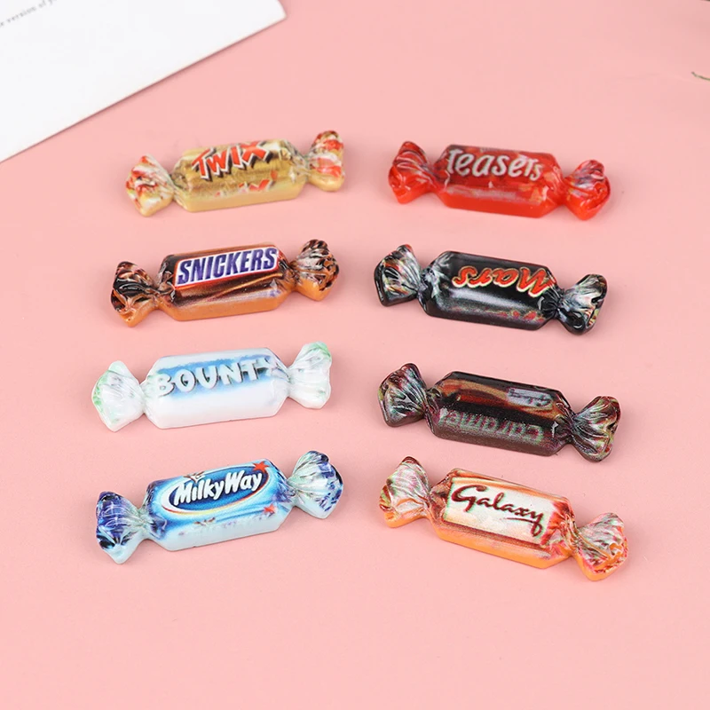 

8pcs/lot Dollhouse Miniature Mini Simullation Sweet Model Kitchen Food Toys