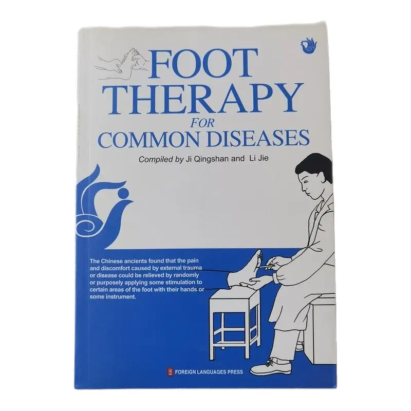 

New Foot Therapy For Common Diseases by Ji Qingshan Chinese Traditional Medicine Book English Version