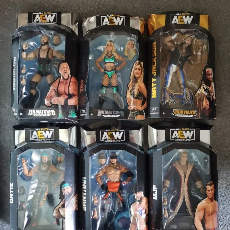 Collection All Elite Wrestling Unmatched Collection Jon Moxley Darby Allin Pvc Action Figures