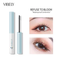 vibely 4d mascara lengthening black lash eyelash extension eye lashes brush beauty makeup long wearing mascara for women
