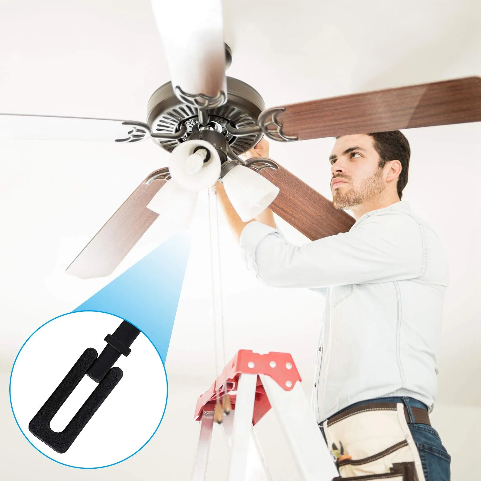 4 комплекта лопастей потолочного вентилятора стандартного веса включая