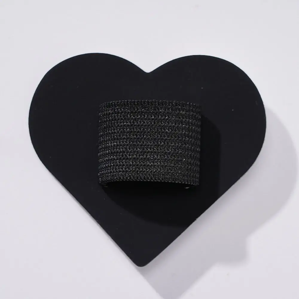 Держатель для ручек в форме сердца из искусственной кожи