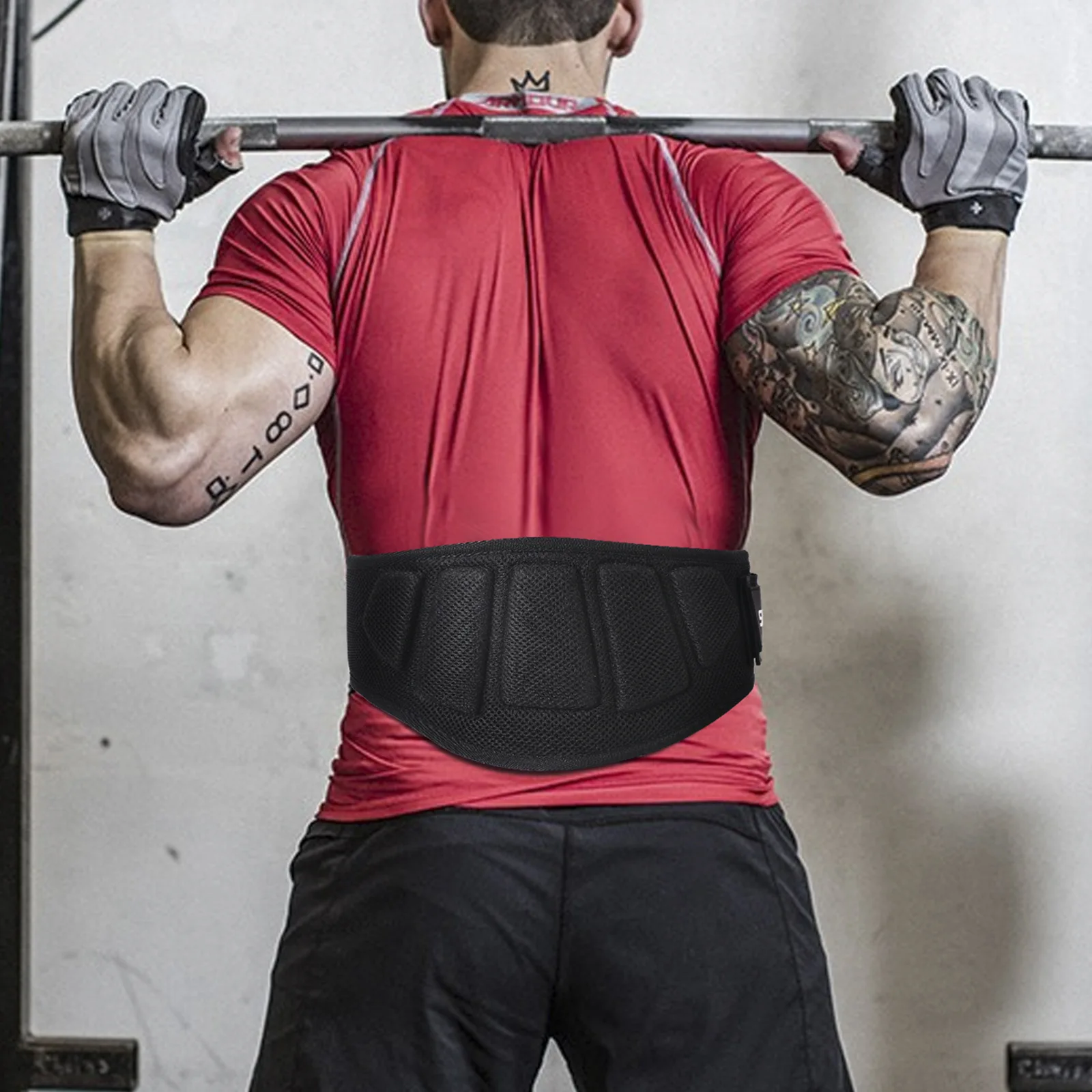 

EVA Deep Squat Fitness Training Orthopedics Protection Spine Back Support Belt Weightlifting Belt Men Waist Guard Protection
