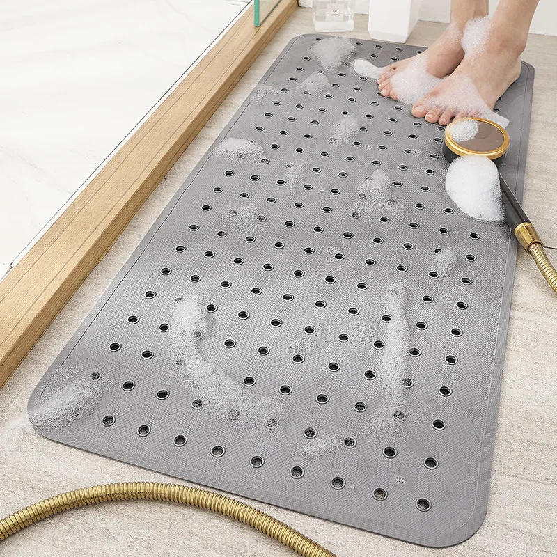 

Fashion Bathroom Mat Non Slip Washable Bathroom Rectangular Carpet Anti-skid Bathtub Rug 40x88cm Bath Floor Mats Alfombra Baño