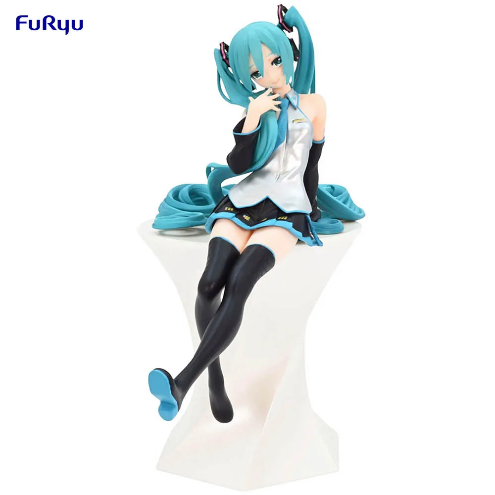 

Фигурки героев аниме FuRyu оригинальные Hatsune Miku второй выпуск с основой коллекционные модели игрушек