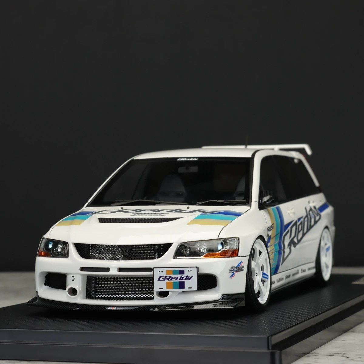 Игрушечная модель автомобиля IG 1:18 EVO 9 Wagon CT9W GReddy JDM ограниченная серия