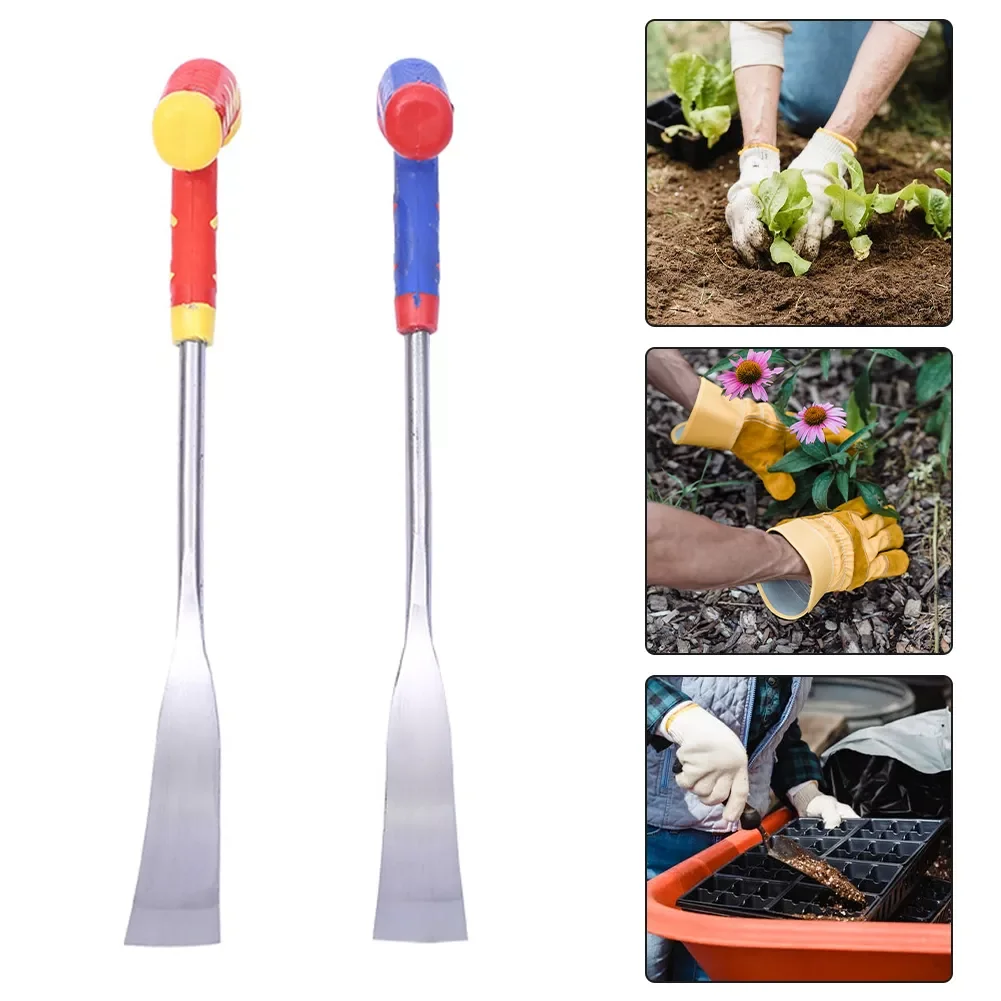 

NEW Gardening Root Transplant Seedling Digging Vegetable Weeding Tool Flowers Grass Shovel