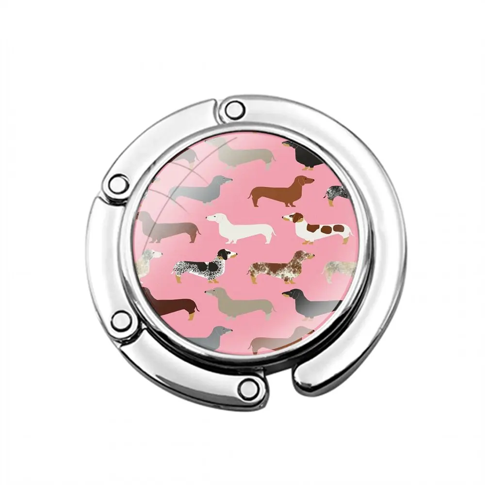 Складной крючок для кошелька женщин настольная Сумочка хранения складной