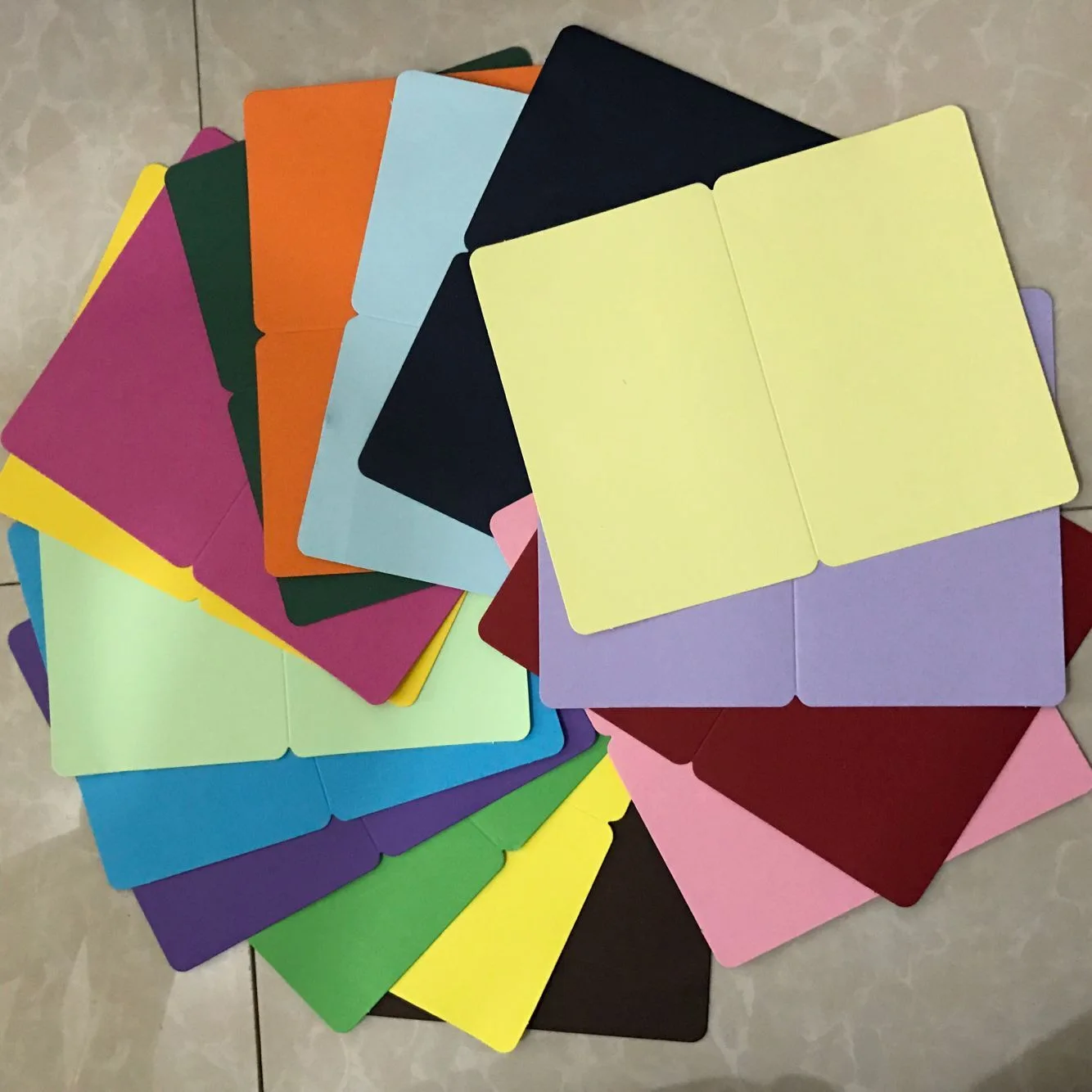 

10pcs Hand-painted cards, Happy birthday paper cards, greeting cards, gifts. Simple and easy