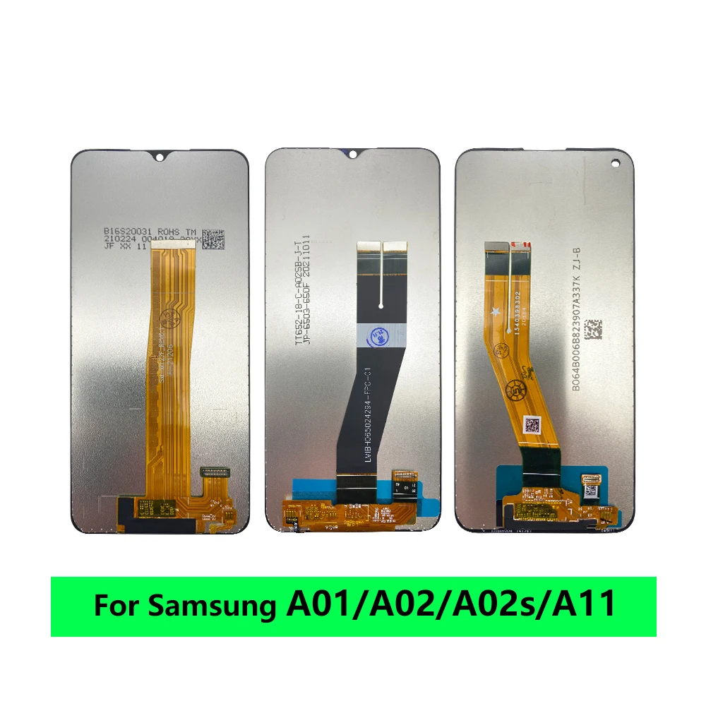 

LCD Display For Samsung A02S LCD Display & Touch Screen Digitizer Assembly Repair Parts For Samsung A01 A02 A11 A12 A31 A51 A71
