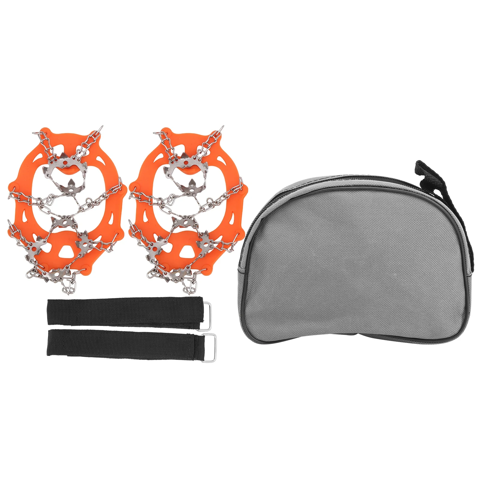 

2pcs Outdoor Crampon 19T Snow Anti Slips Ice Grippers for Shoes Boots Ice Climbing Hiking crampon ice